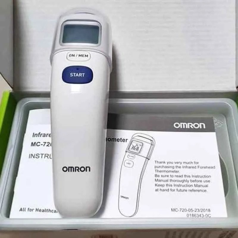 Thermometer Forhead Omron MC 720 / Termometer DIgital Omron