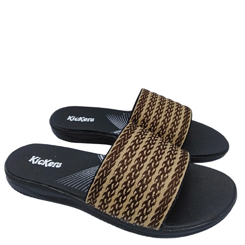 Sandal wanita kickers teplek bisban rajut import asli original sendal flat pesta distro slide terbaru termurah korean style slip on casual slop kasual santai selop perempuan dewasa cewek remaja simple kekinian premium branded cuci gudang gratis ongkir COD