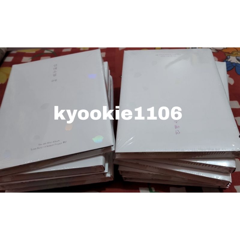 KYUHYUN 4th MINI ALBUM LOVE STORY (4 SEASON PROJECT) LETTER VERSION