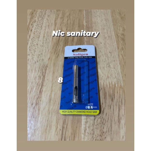mata bor kaca mata bor keramik granit SOLIGEN 8 mm