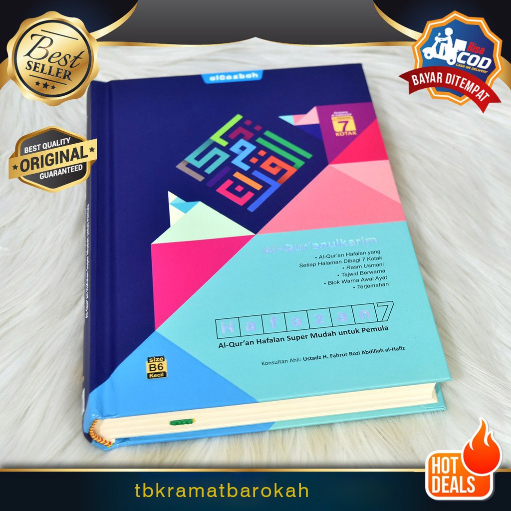 Al Quran Anak, Alquran Hafalan Alqosbah Al-Hafazan 7 Milenial B6, Al Quran Terjemah, Al Quran Kecil,