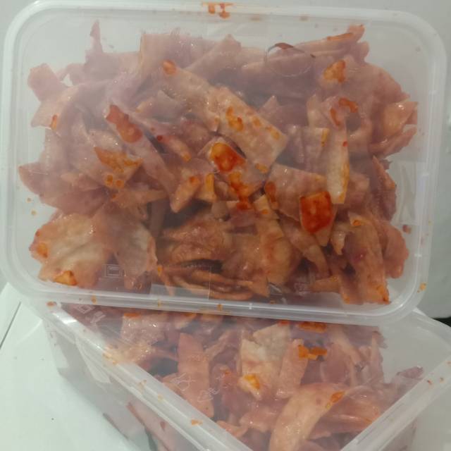 

Kripik Singkong Balado / Keripik Singkong Pedas