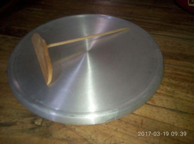 Wajan / Cetakan Kue Crepes Aluminium 30cm (gratis Perata Adonan Crepes)