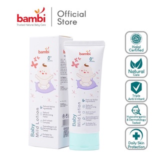 Bambi Baby Mild Lotion 0m+ 100ml