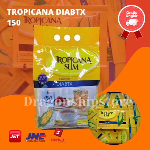 

TROPICANA SLIM SWEETENER DIABTX 150 SACHET