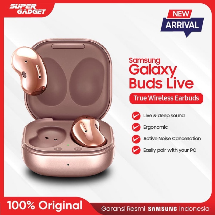 COD Samsung Galaxy Buds Live - Garansi Resmi - Black | Shopee Indonesia