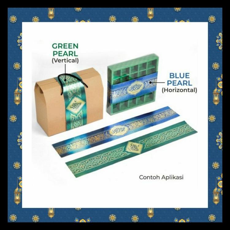 

PAPER BELT IDUL FITRI PITA HAMPERS PITA PARCEL SLEEVE SABUK LABEL TERMURAH