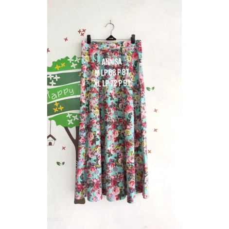 Rok Panjang Bahan Kaos Annisa