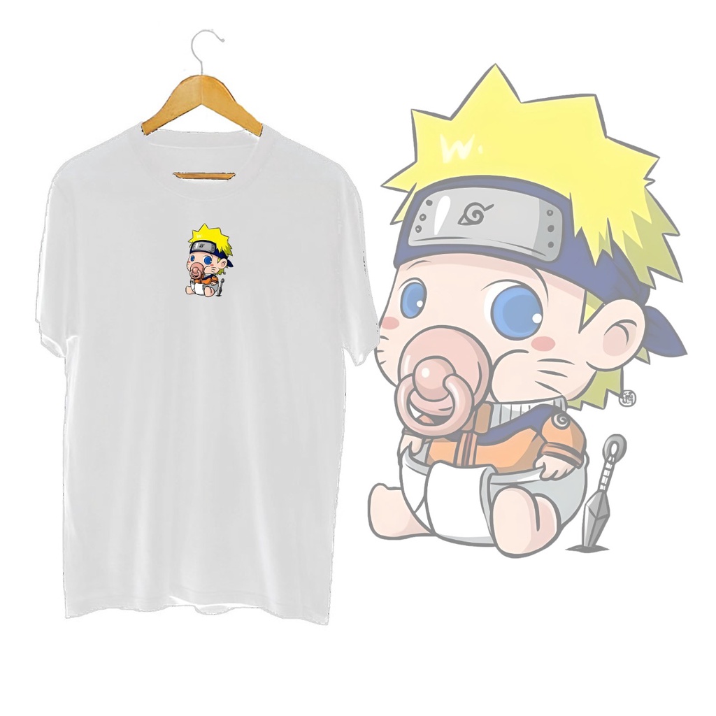 KAOS OVERSIZE BABY NARUTO T-SHIRT