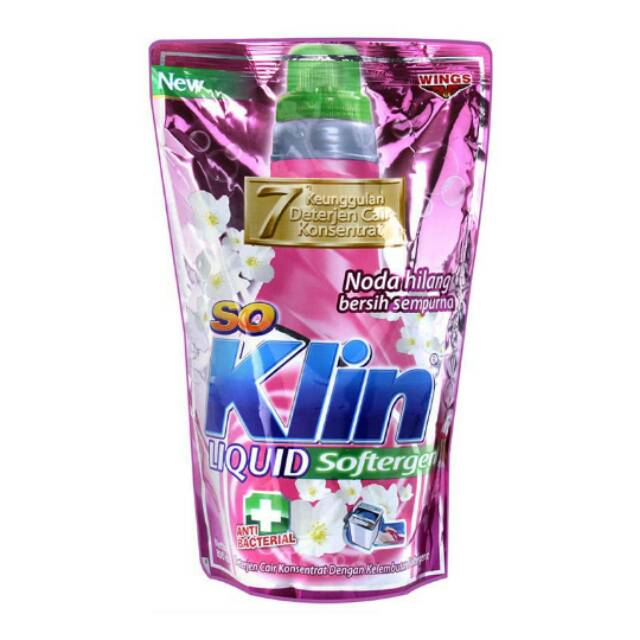 SOKLIN LIQUID SOFTERGENT DETERGENT CAIR POUCH SOFTERGENT