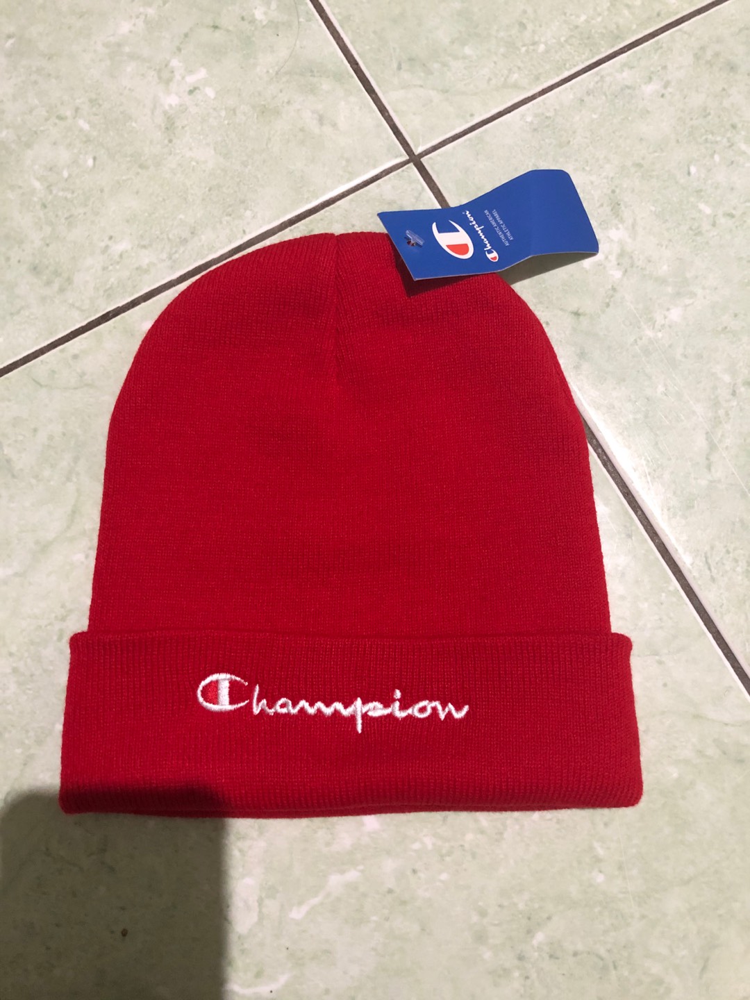 Topi Beanie/kupluk Champion Double Side Black K-040