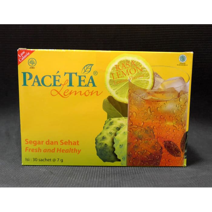 Minuman Kesehatan Pace Tea Lemon 30 sachet x 7g 101071