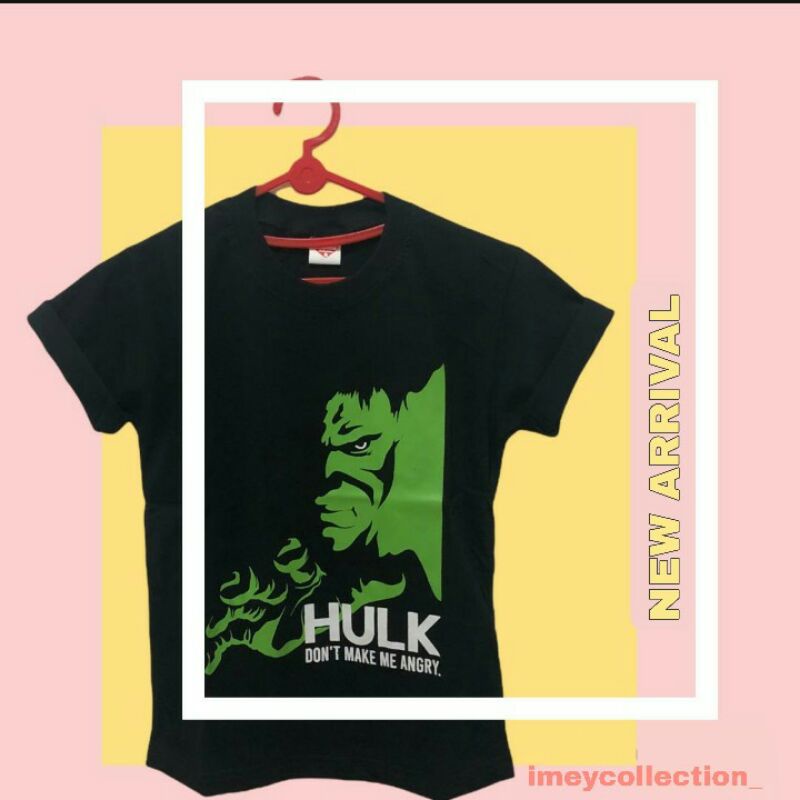 RULLY68SHOP_100%REALPIC KAOS ANAK Katun Bergambar Superhero KAOS DISTRO ANAK MULAI 1-11TH BISA COD