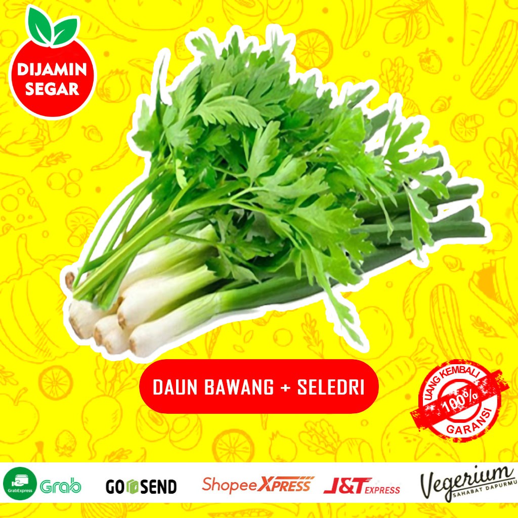 

Daun Bawang Seledri Sayur Sayuran Segar Fresh Per Ikat