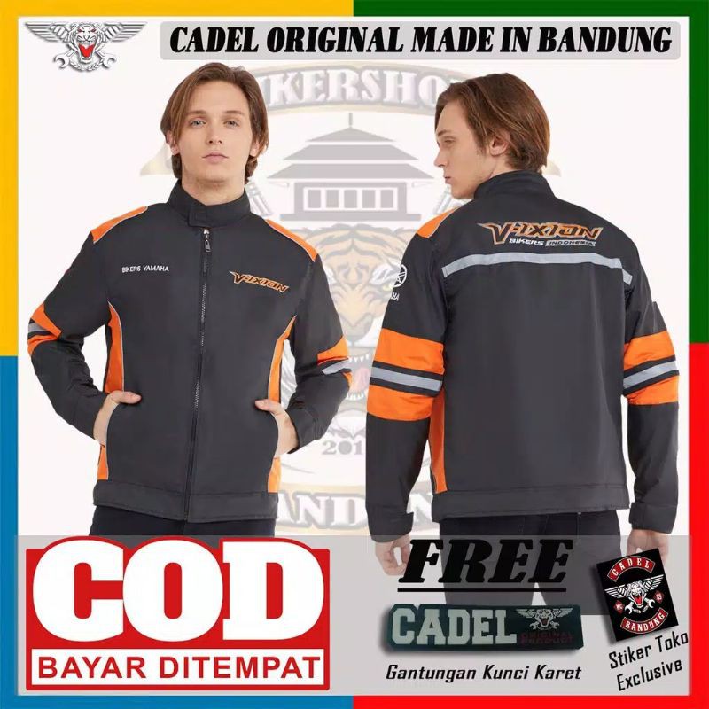 Jaket touring vixion jaket yamaha vixion jaket turing