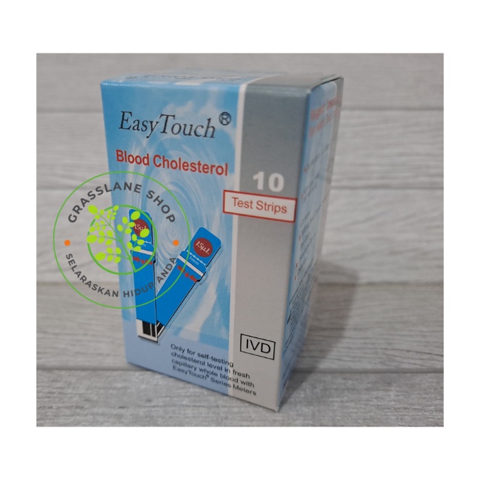 Easy Touch strip kolesterol cholesterol isi 10