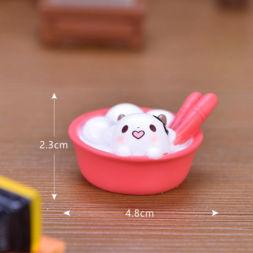 Rebuy Patung Mini Kawaii Resin Model Kerajinan Hadiah Mainan Edukasi Peri Taman Aksesoris