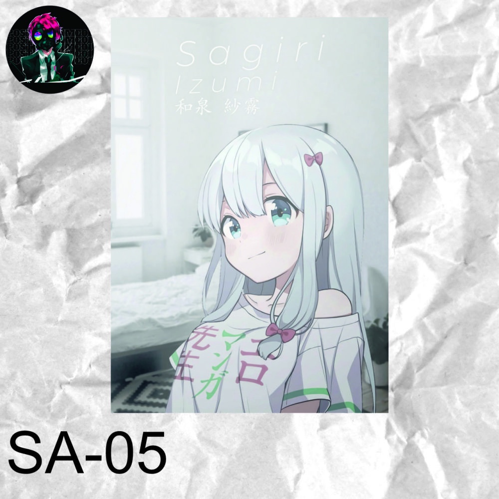 Poster Anime Aesthetic Eromanga Sense [SAGIRI]  Poster Aesthetic Anime Eromanga Sensei|Poster Sagiri-ESA05