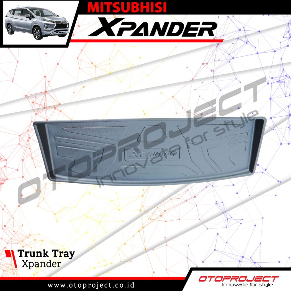 Trunk Tray Karpet Bagasi Belakang Mobil Mitsibishi Xpander