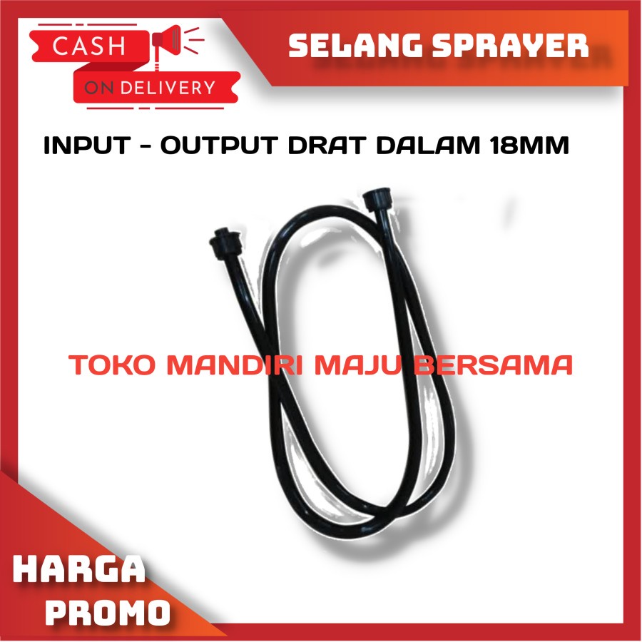 SELANG SPRAYER GENDONG ELEKTRIK / SELANG SEMPROT HAMA / KNAPSAK