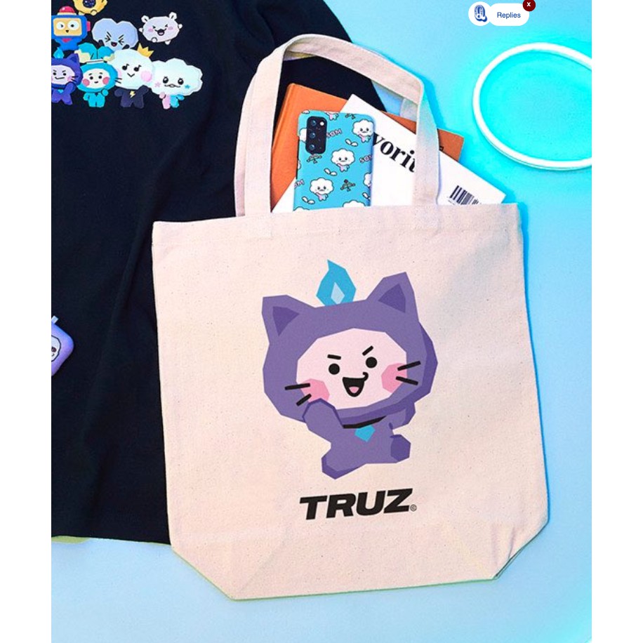 [DP ONLY] LINE CREATOR x TRUZ OFFICIAL MD - CANVAS TOTEBAG