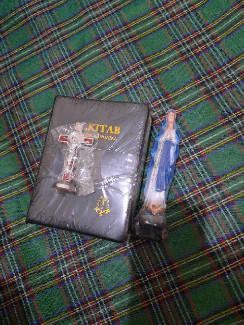 Salib Duduk Benediktus Mini Tebal 8cm