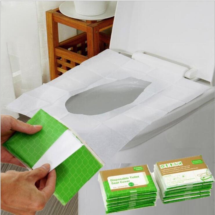 YGRETTE - IFITU PUBO Cover Dudukan Toilet Disposable Seat Cover 1 Pack ISI 10PCS LARUT DIAIR BIO DEGRADABLE DISSOLVEABLE IN WATER LARUT DI AIR