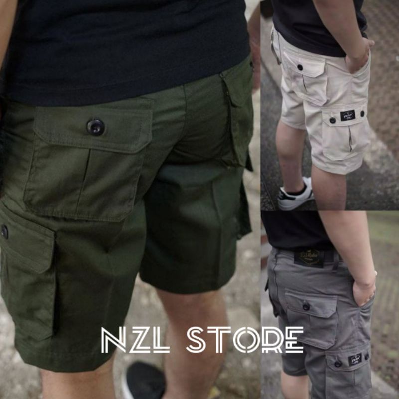 Size (27--38) Celana pendek pria ORIGINAL cargo kimpol chino termurah yg teraris SIZE JUMBO 27--38