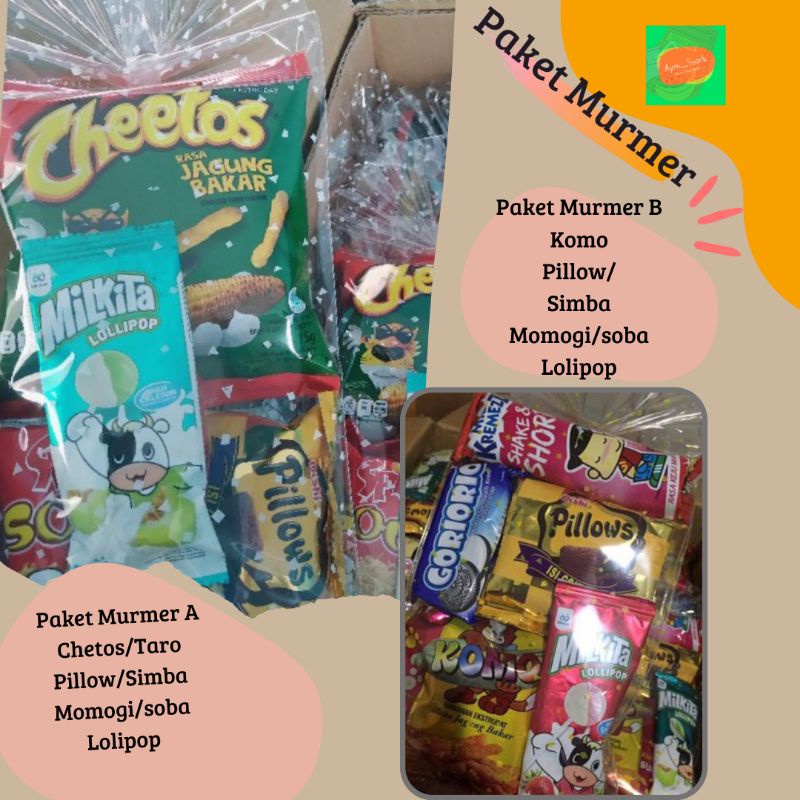 Bingkisan Ulang Tahun Anak/Snack Ultah Anak/Paket Ultah/Souvenir ulang tahun