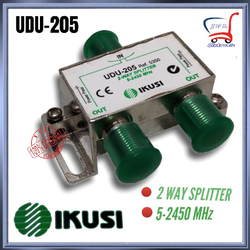 SPLITTER 2 WAY MERK IKUSI UDU-205  /SPLITER IKUSI UDU- 205 2 WAY/SPLITTER UDU-205