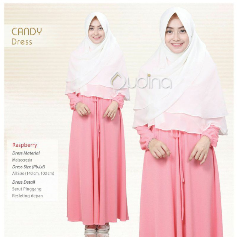 SALE Gamis Audina/Candy Dress/Gamis By Audina Hijab