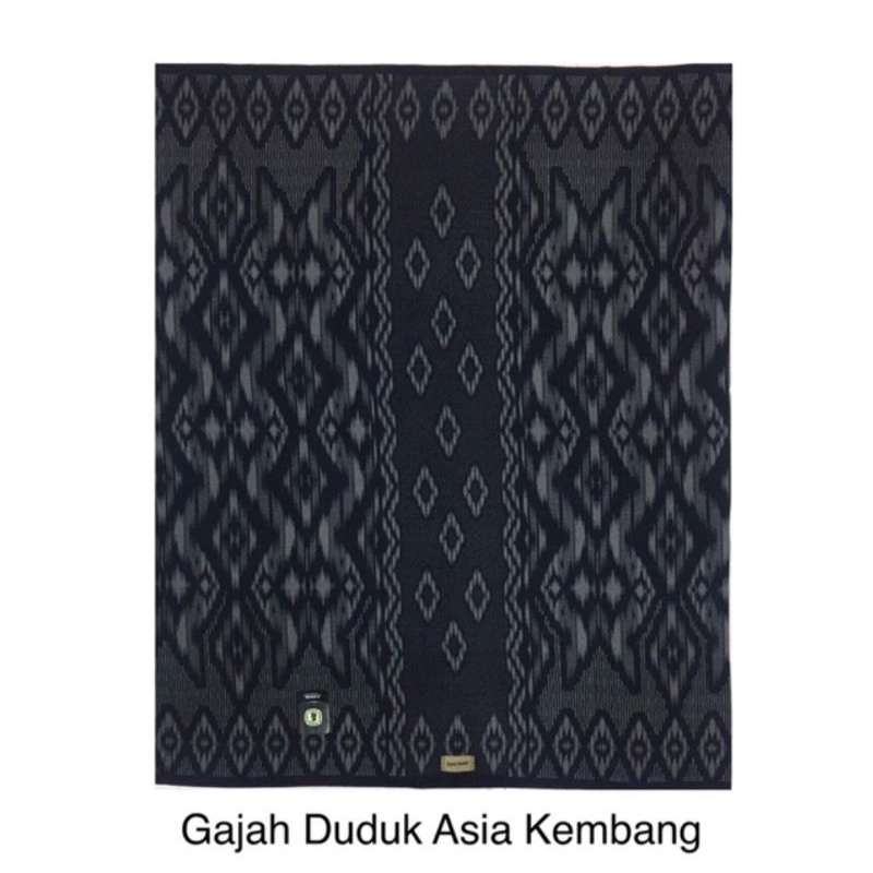 Sarung Gajah Duduk Motif Kembang Grosir/Asia Kembang Bahan Lembut Original Gajah Duduk