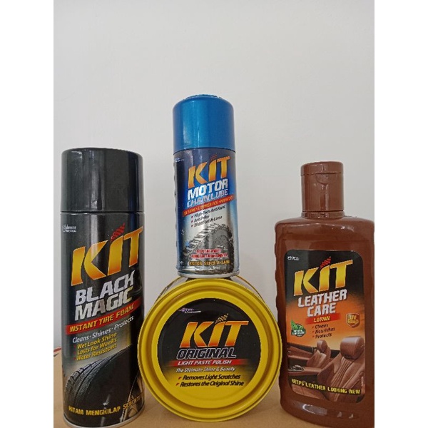 Jual KIT MOTOR CHAIN LUBE 110ML / KIT PASTE 225GR / KIT WIPER FLUID