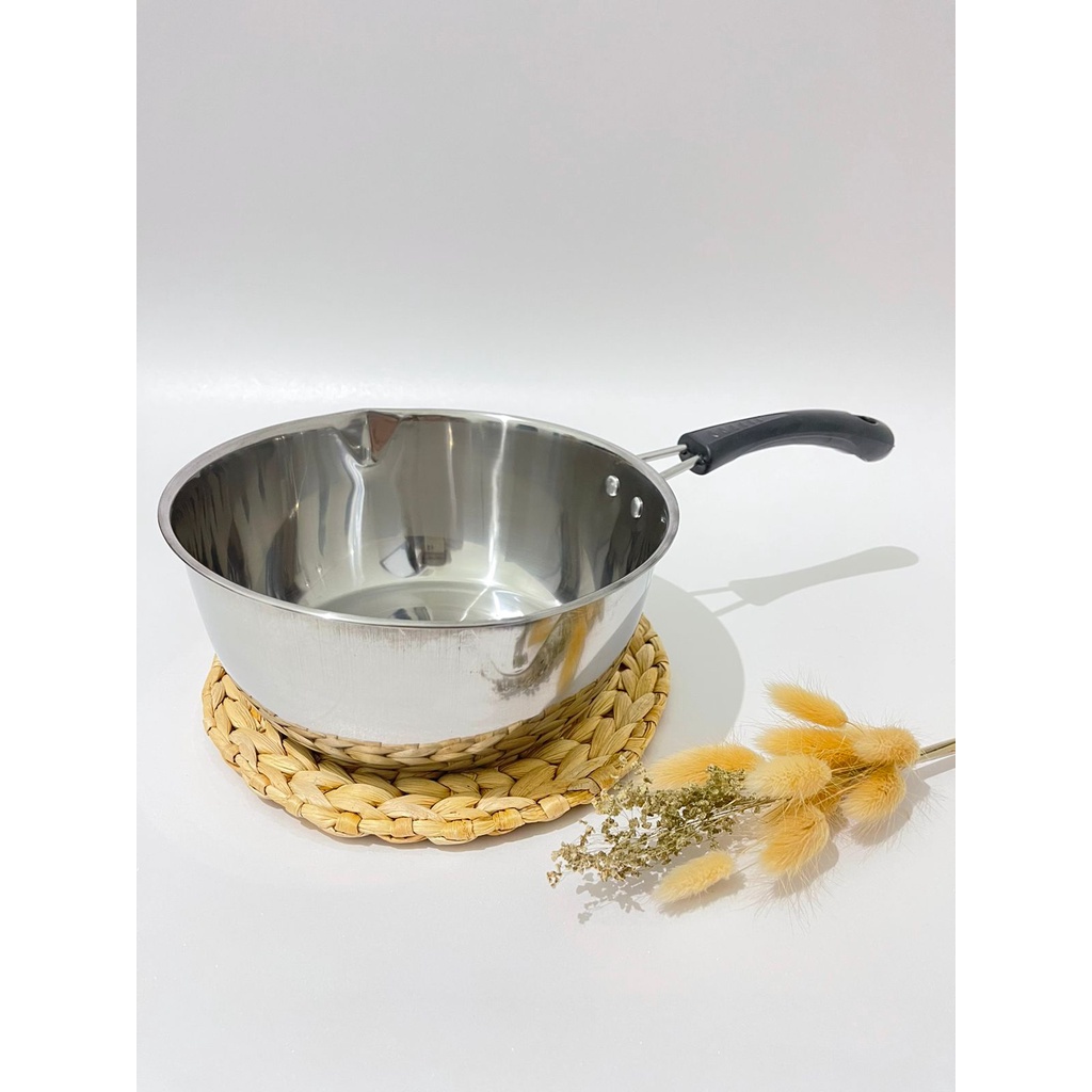 Q2 Panci Susu Milk Pot 20cm panci susu Stainless Steel Milk Pan / Panci Susu Q2 020 / Panci Susu / P