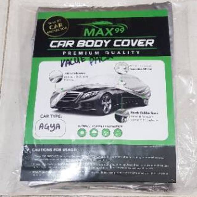 SARUNG COVER BODY WATERPROFF TOYOTA HONDA SUZUKI MITSUBISHI BAHAN POLYESTER KEMASAN HEMAT- VALUEPACK