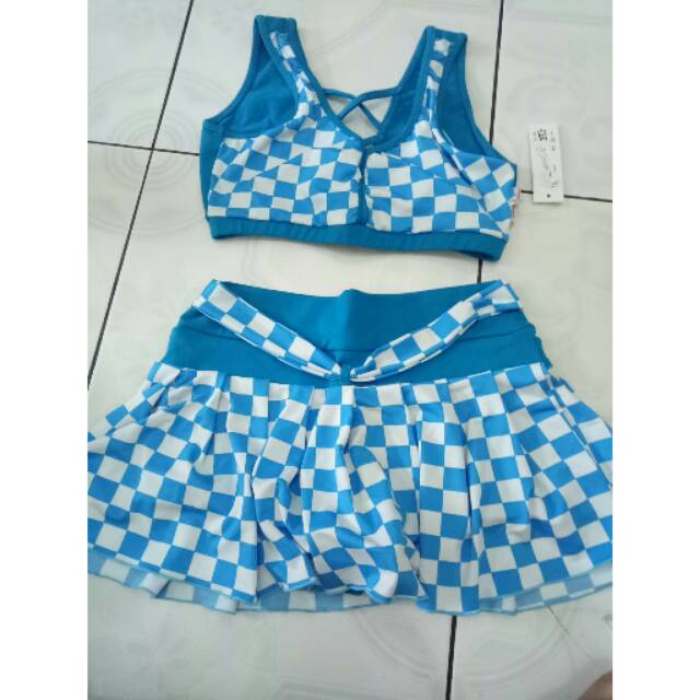 Baju senam/ baju set rok