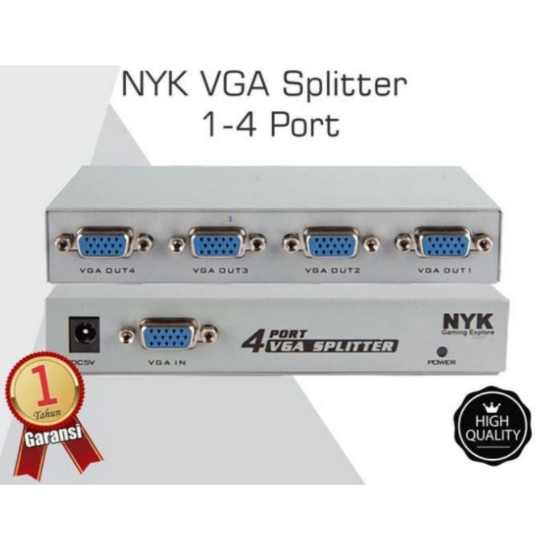 vga spliter 4 port nyk/spliter vga