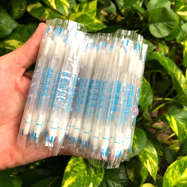 

Cotton bud eraser