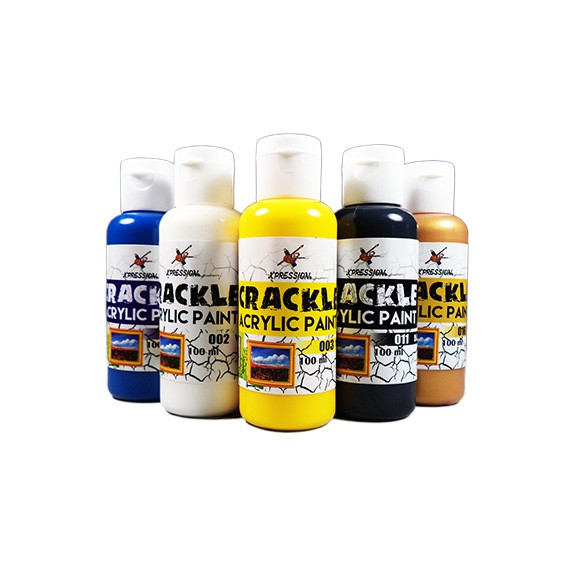 

XP CRACKLE PAINT 100ML UNTUK MEMBUAT EFEK TEKSTUR PECAH PADA CAT AKRILIK