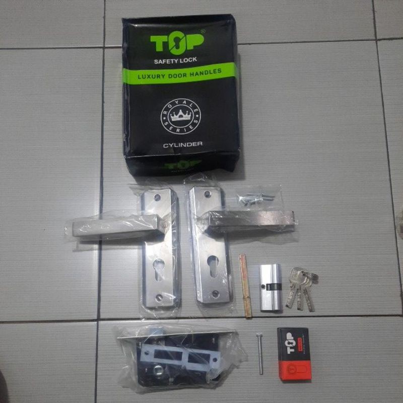 KUNCI PINTU TOP ROYALE ROYAL HIJAU KECIL 7131 ANAK KUNCI SILINDER