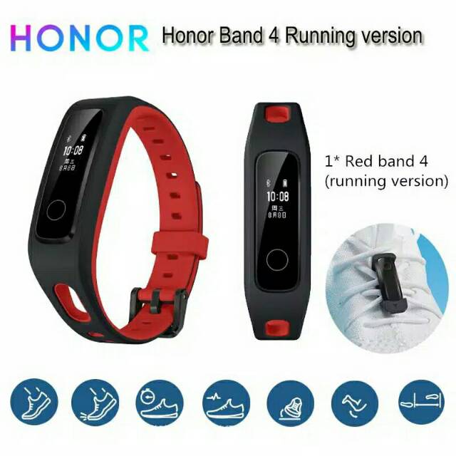 Honor band 4 running second