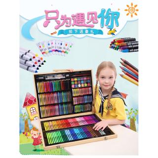 Cat air pena set pena warna pena kuas lukis untuk anak Cat air pena set pena warna pena kuas lukis untuk anak