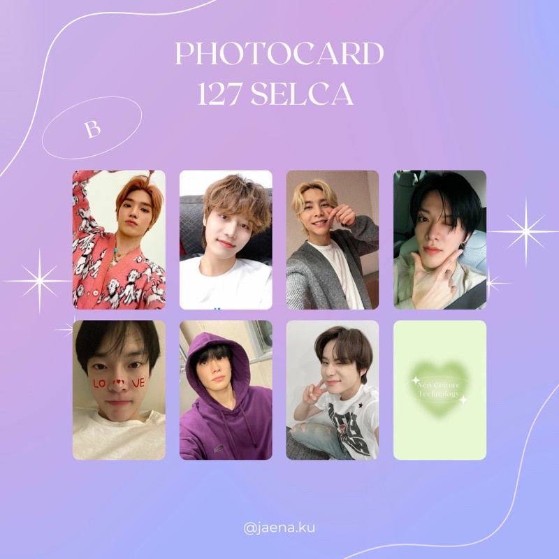 [NCT 127] PHOTOCARD NCT 127 RANDOM SELCA #1 ‼️ BACA DESKRIPSI ‼️