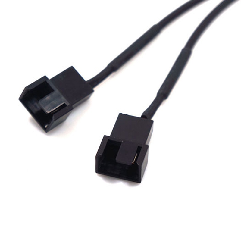 (dreamdreaming.id) Kabel Power Adapter DC 5521 Ke 4Pin PWM 4Pin 2 Arah Untuk Komputer PC