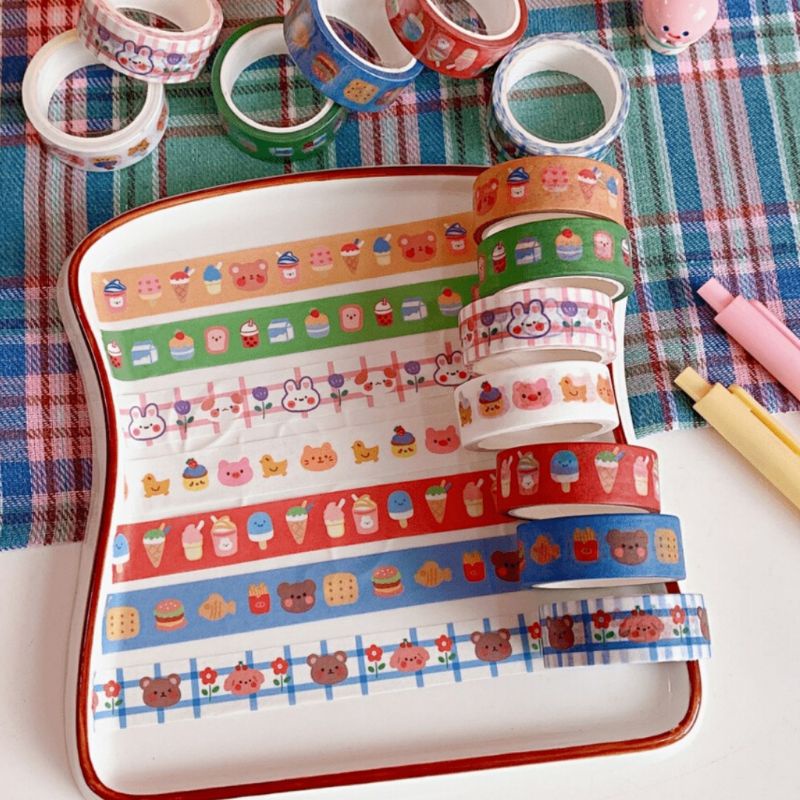

Washi Tape 5 Meter Untuk Dekorasi Journal Diary Catatan