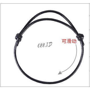 Gelang Zodiak Bulan Lahir untuk Wanita Pria Bahan Tali Model Korea Waterproof Anti Air Adjustable GL 45