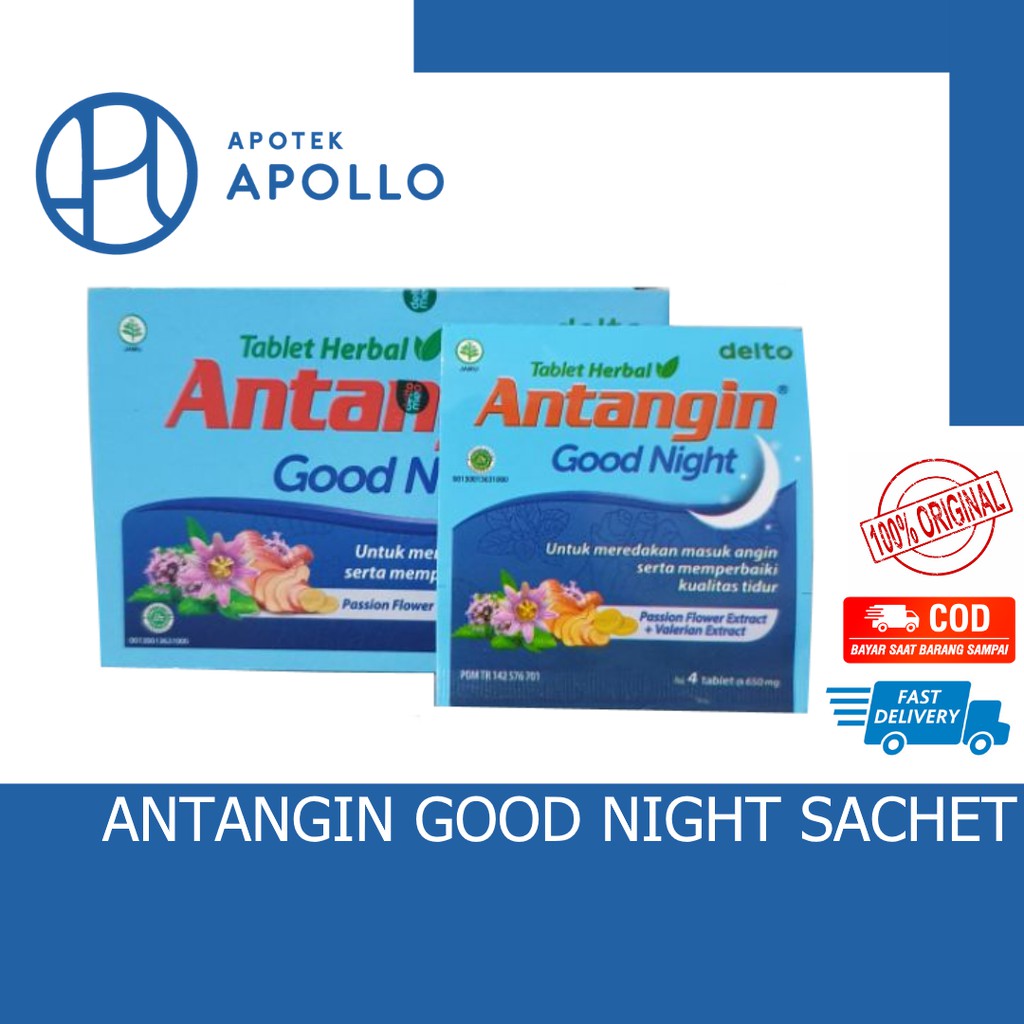 ANTANGIN GOOD NIGHT STRIP 4 TABLET