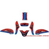 Decal Modifikasi Stiker Scoopy Fi Spiderman