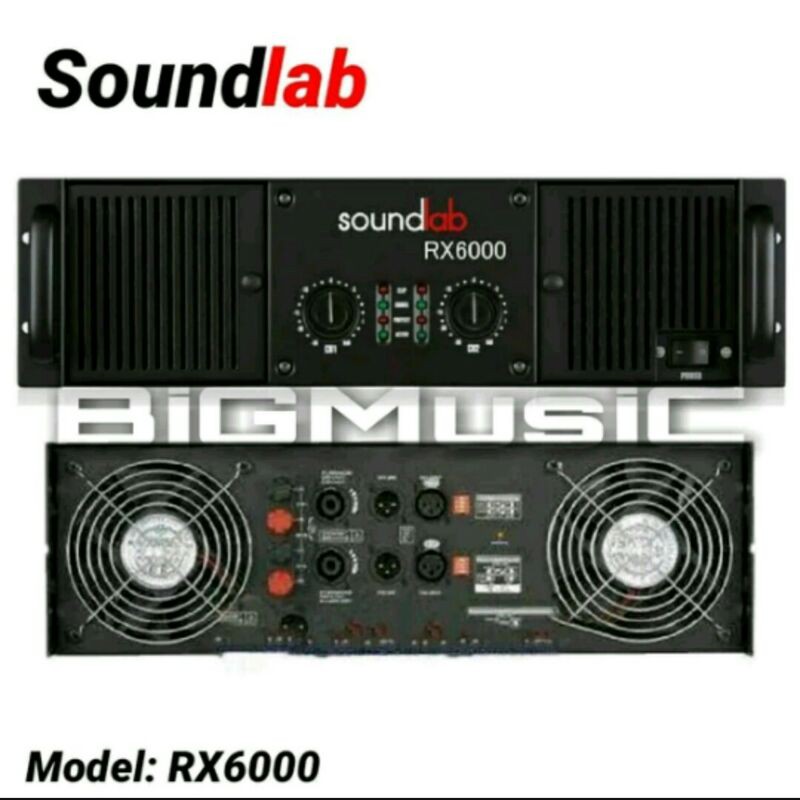 Power Soundlab RX 6000 Original Amplifier RX6000