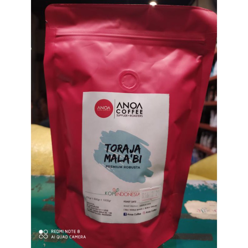 

250gr Kopi Toraja Mala'bi/Premium Robusta